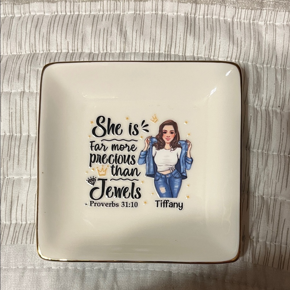 Decorative Jewelry Dish